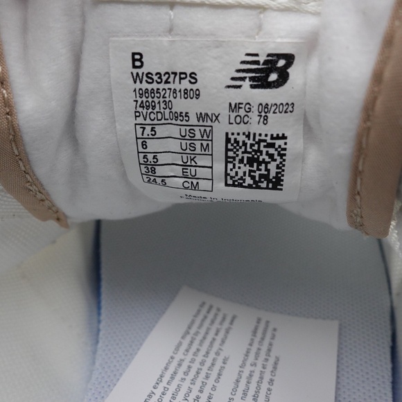 NEW Women's New Balance 327 Sneakers WS327PS Turtledove/Fatigue Green - Picture 16 of 16